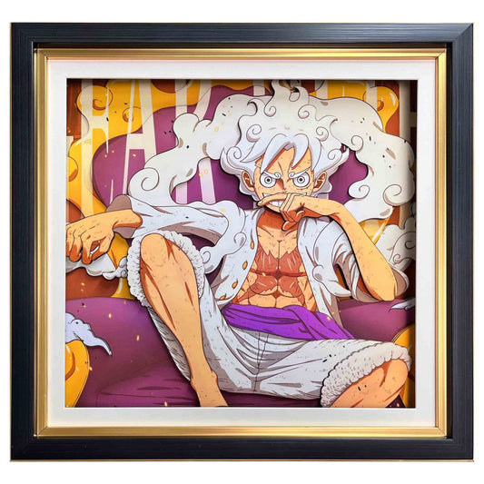 Luffy/Ace/Zoro handsome cartoon handicraft 3D drawing