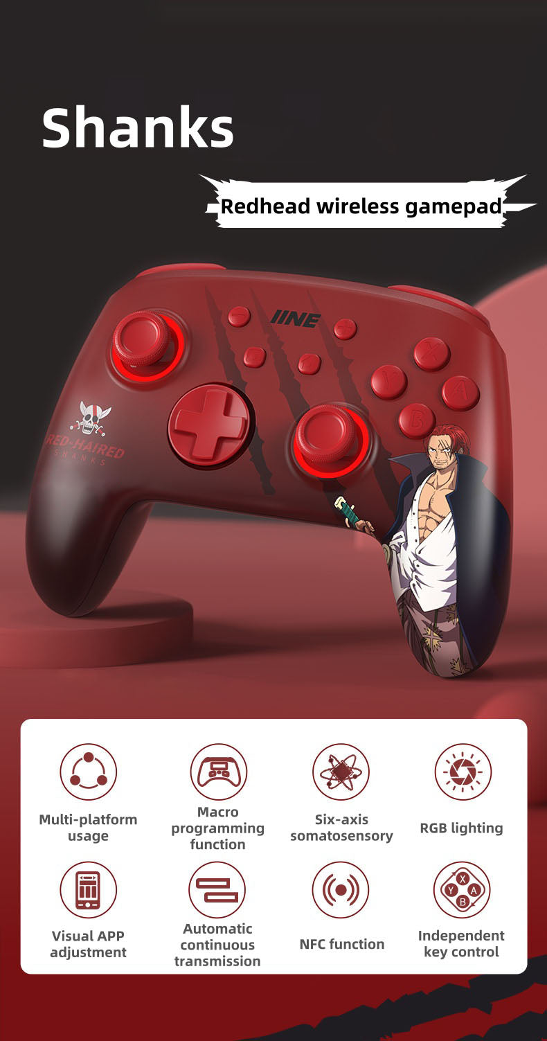 Shanks Sensitive play gamepad, precise control, comfortable grip, enjoy the passion of the game