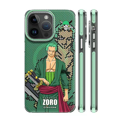 Luffy/Zoro iPhone silicone crash-resistant phone case