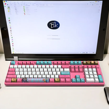 Chopper tri-mode connection RGB backlit mechanical keyboard