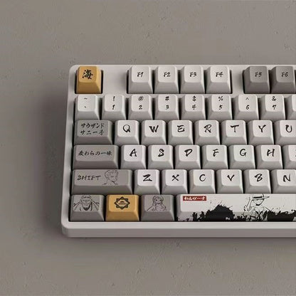 Luffy tri-mode connection RGB backlit mechanical keyboard