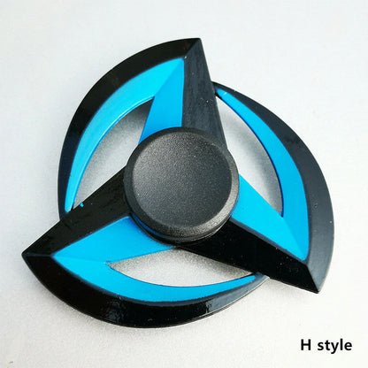 Sharingan Figure using metal hand fidget spinner relieve stress toy