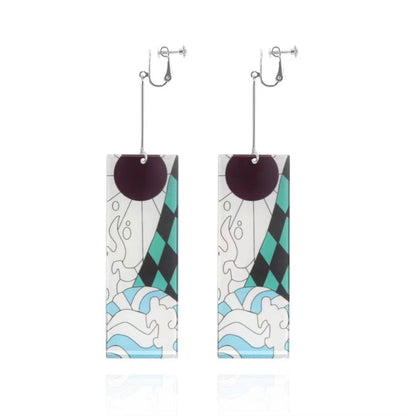 Tanjirou/Nezuko exquisite earrings for a unique charm