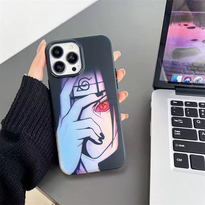 Uchiha Itachi iPhone silicone crash-resistant phone case