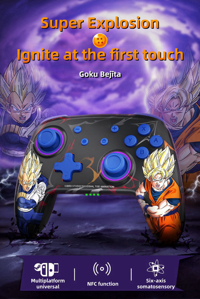 Goku/Vegeta Sensitive play gamepad, precise control, comfortable grip, enjoy the passion of the game