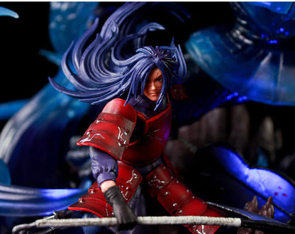 Uchiha Madara double-headed carve gk limited statue model