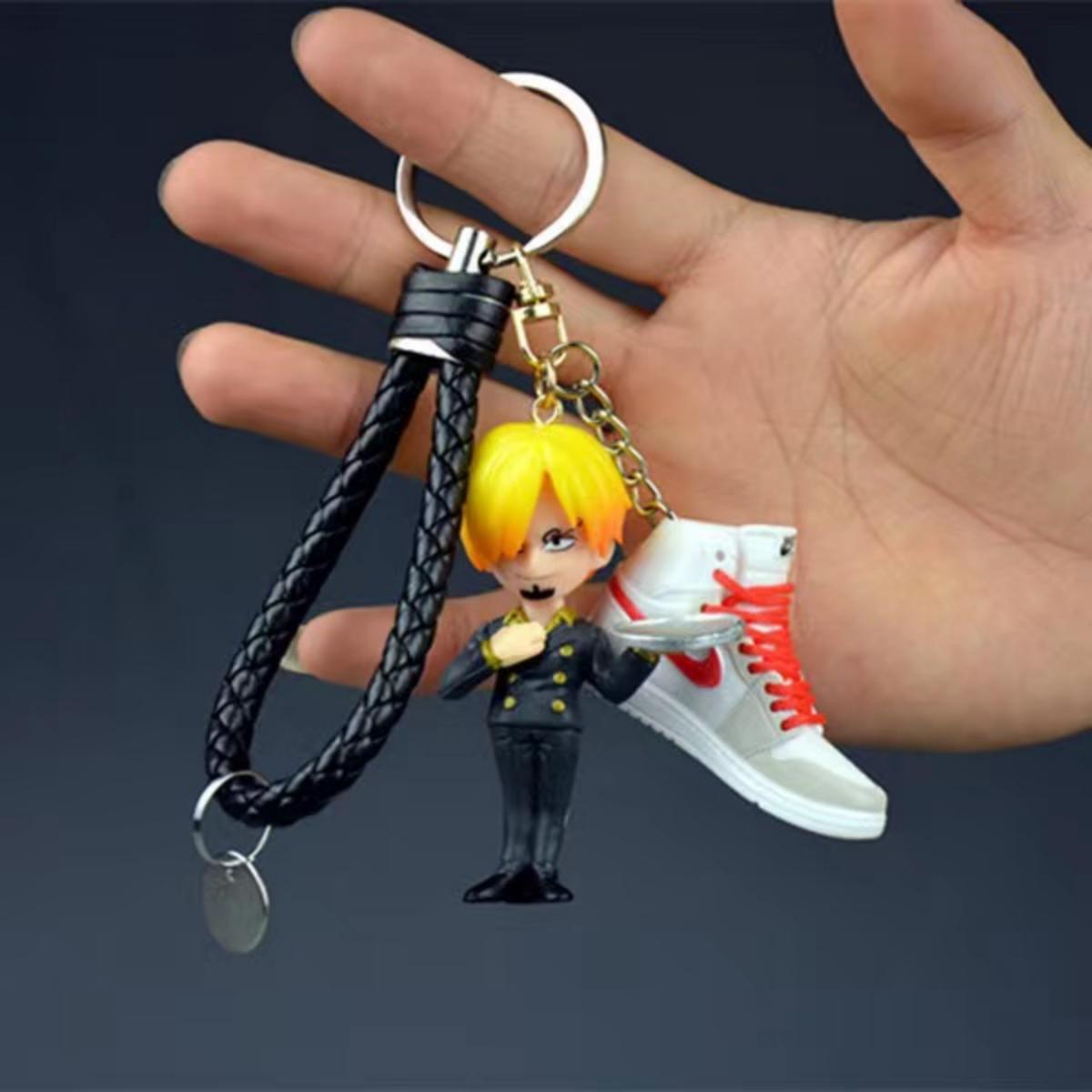 Nika luffy/Zoro character model keychain