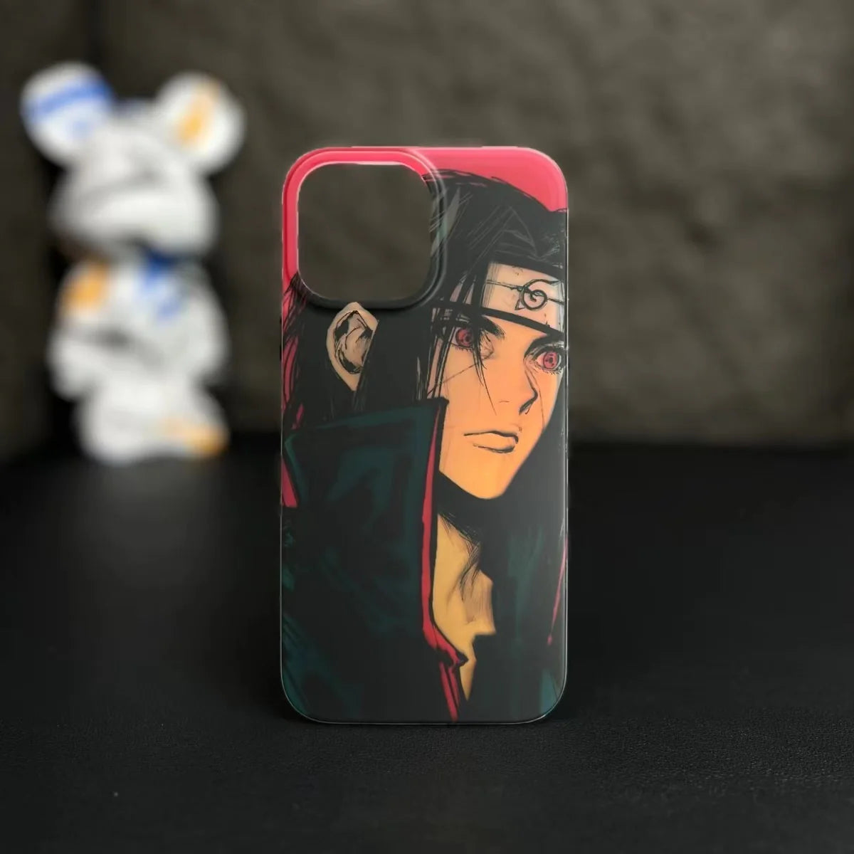 Sasuke/ itachi Apple refined trend silicone anti-collision phone case