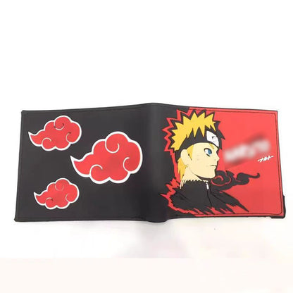 Uchiha Itachi Fashion exquisite wallet, quality leather, reasonable partition, convenient storage style