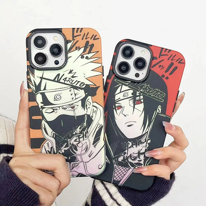 Itachi/Kakashi iPhone exquisite Trend Silicone Anti-collision phone case