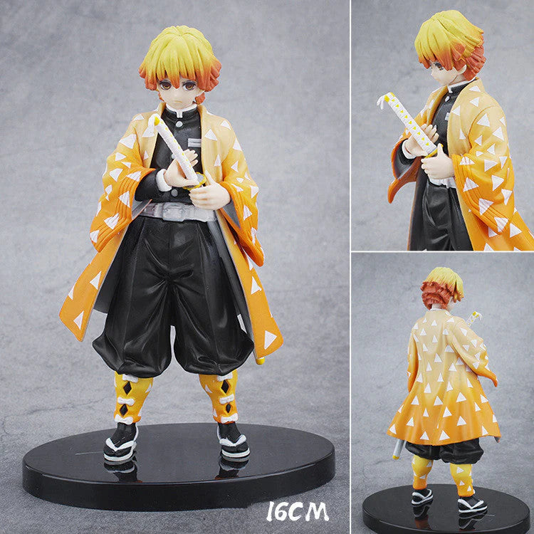 Kamado Tanjirou Figure combat posture 1:1 decorative model hand toy ornaments