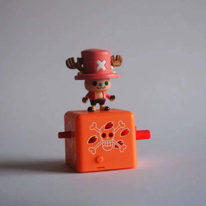 Luffy/Zoro/Chopper character doll music box