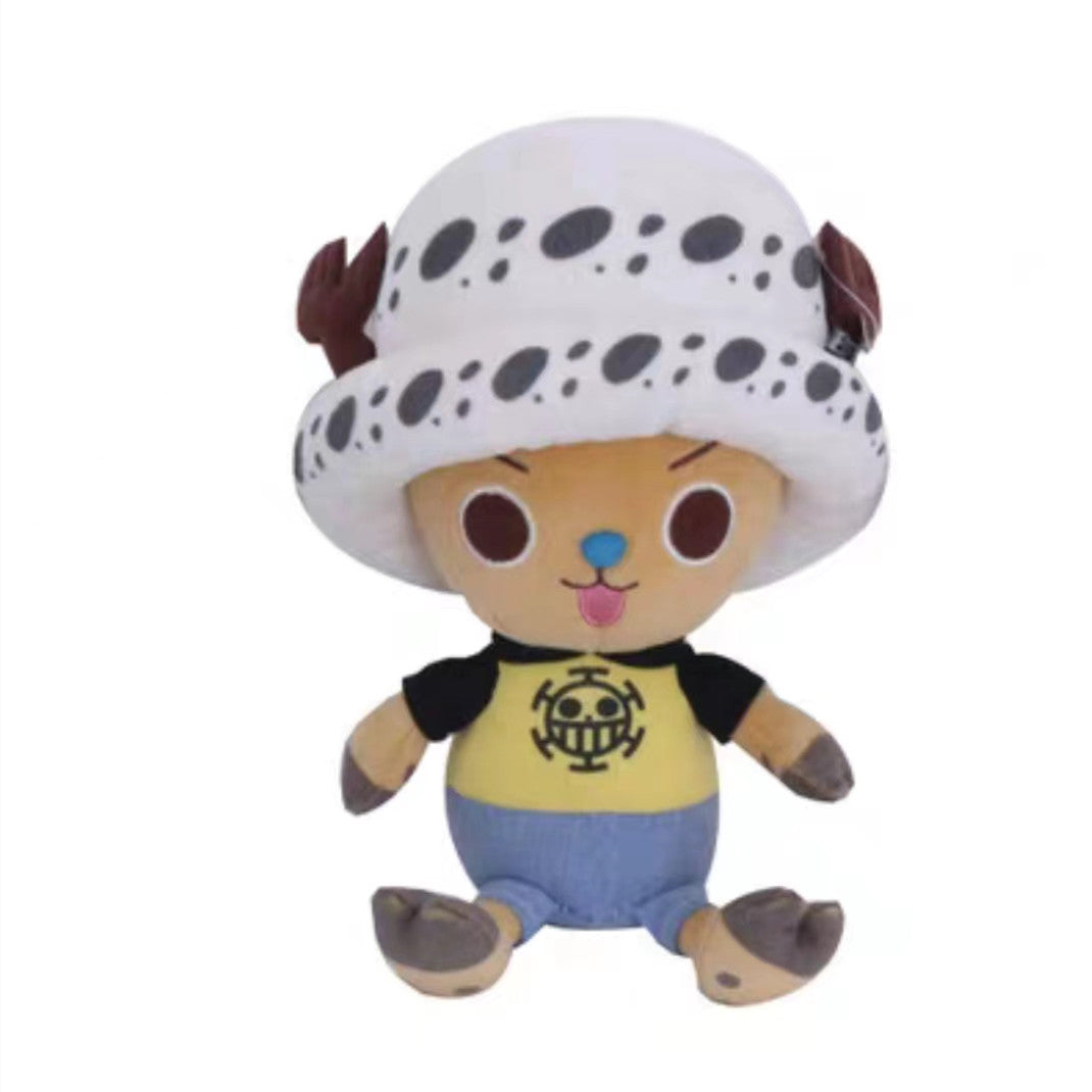 Luffy/Chopper/Ace/Sabo modelling lovely cartoon plush dolls toys