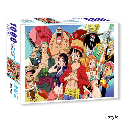 Luffy/Zoro 1000PCS Interesting puzzle