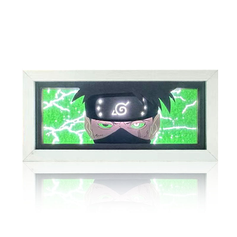 Sasuke/Kakashi/Obito/Itachi 3D Paper Sculpture Night Light - Light up the world of anime!