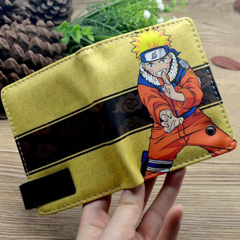 Sasuke/Itachi/Kakashi exquisite leather wallet with large capacity design and excellent quality