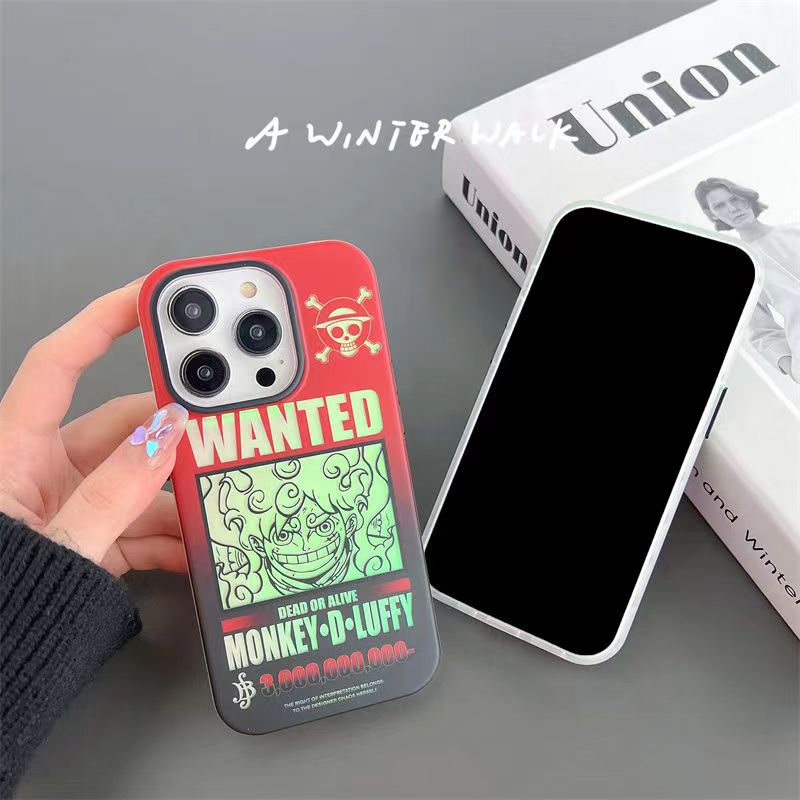 Luffy/Zoro iPhone exquisite Trend Silicone Anti-collision phone case