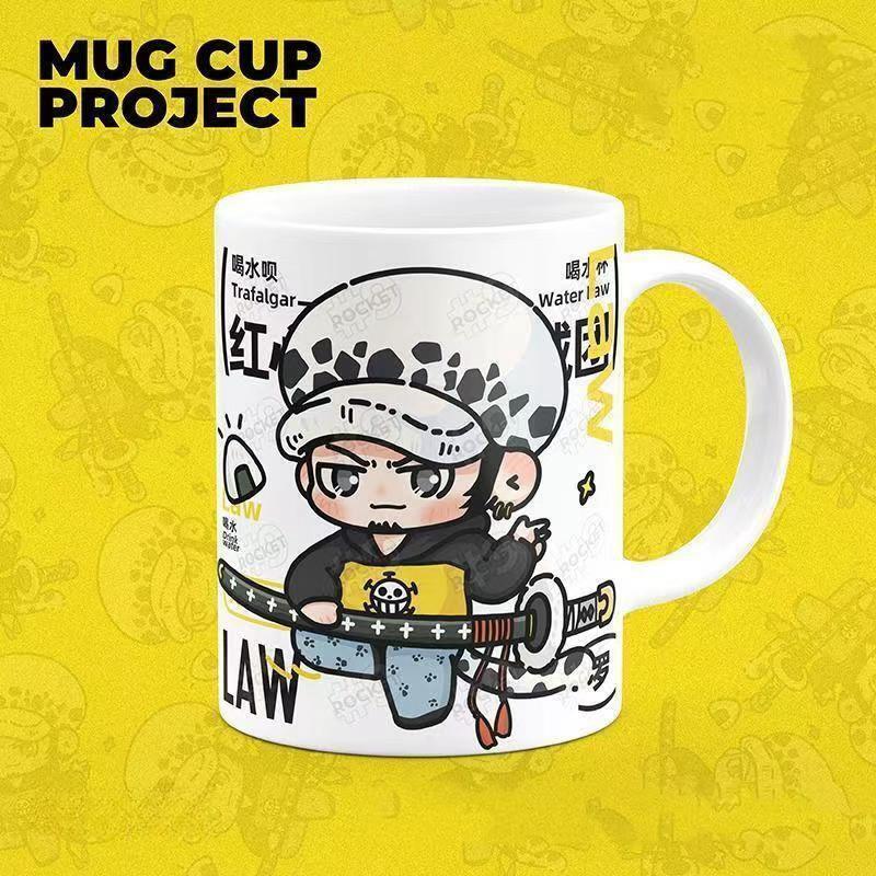 Luffy/Zoro/Ace Cute Character Pattern Heat Resistant and Durable Mugs