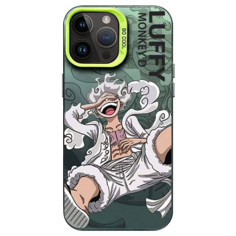 Nika Luffy iPhone silicone crash-resistant phone case