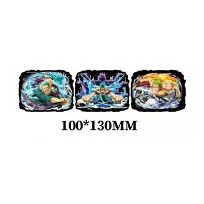 Luffy/Zoro/Nami 3D gradient stickers