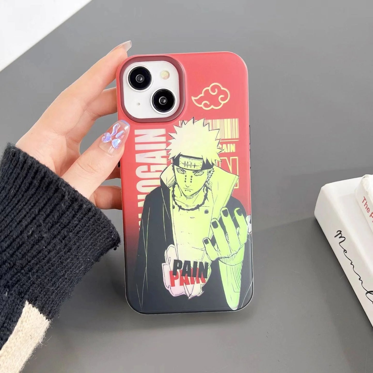 Pain/Uzumaki Apple exquisite Trend Silicone Anti-collision phone case