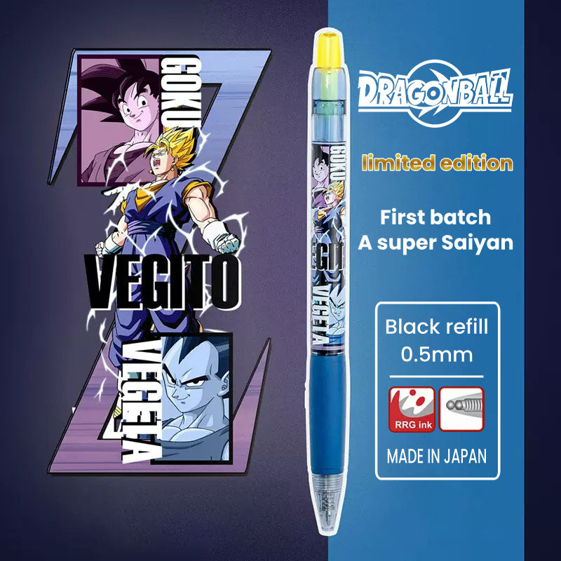 Goku/Vegeta Cool Push Ballpoint Pen- Feel the power of anime while writing