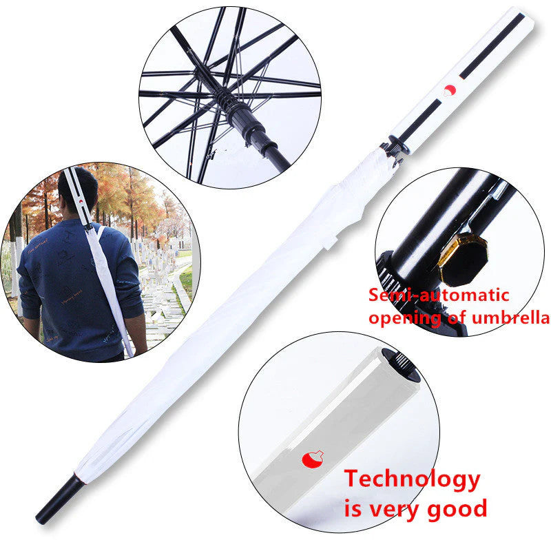 Tanjirou Cool Semi-Automatic  umbrella And An Umbrella That Folds