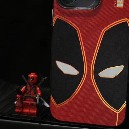 Deadpool/Wolverine iPhone silicone crash-resistant phone case