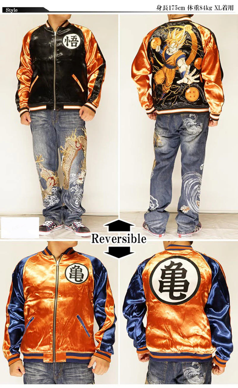 Son Goku/Vegeta/Frieza Handmade embroidered premium coat clothes