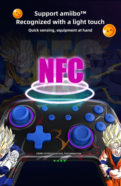 Goku/Vegeta Sensitive play gamepad, precise control, comfortable grip, enjoy the passion of the game