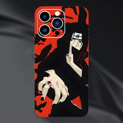 Itachi/Jiraiya/Kakashi iPhone Exquisite phone back film, personalized pattern, HD protection