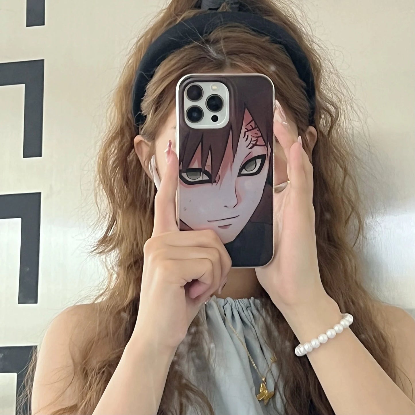 Itachi/Gaara Apple exquisite Trend Silicone Anti-collision phone case