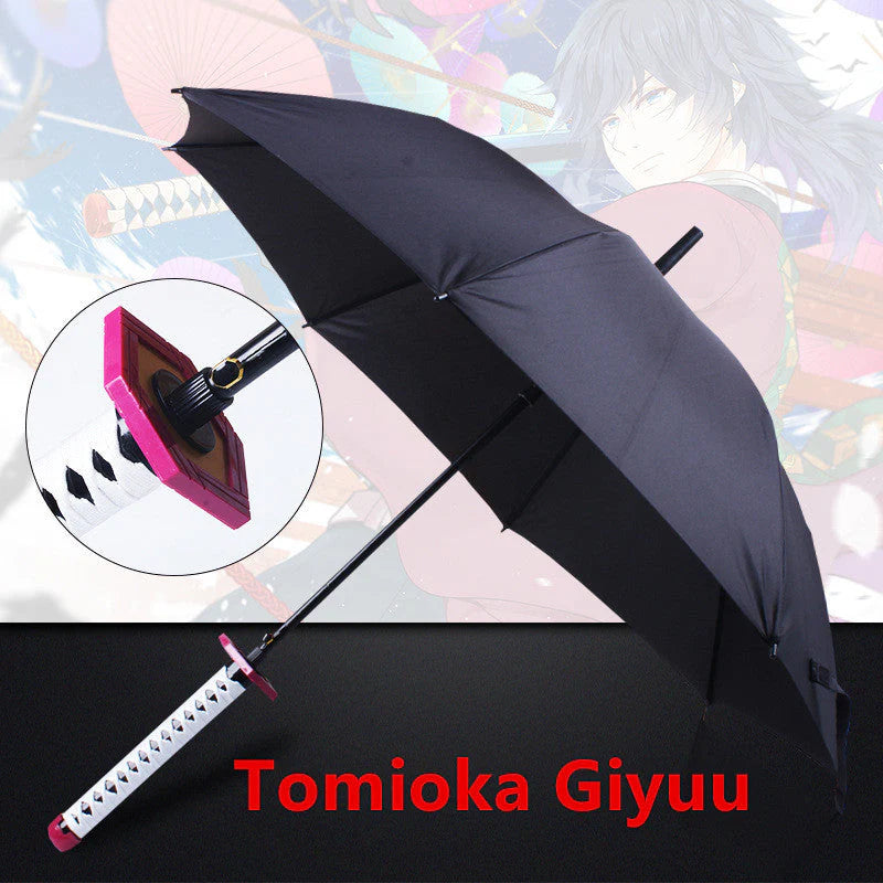 Tanjirou Cool Semi-Automatic  umbrella And An Umbrella That Folds