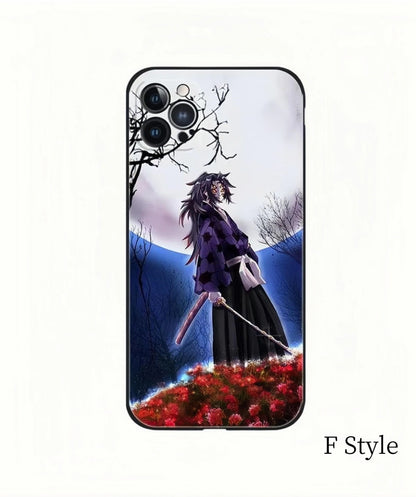 Kokushibou Apple exquisIte trend silicone anti-collision phone case