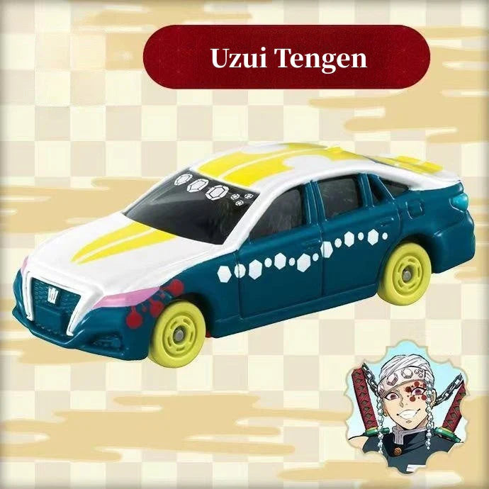 Tanjirou/Nezuko/Zenitsu alloy car model Sports car Jeep Off-road vehicle toy