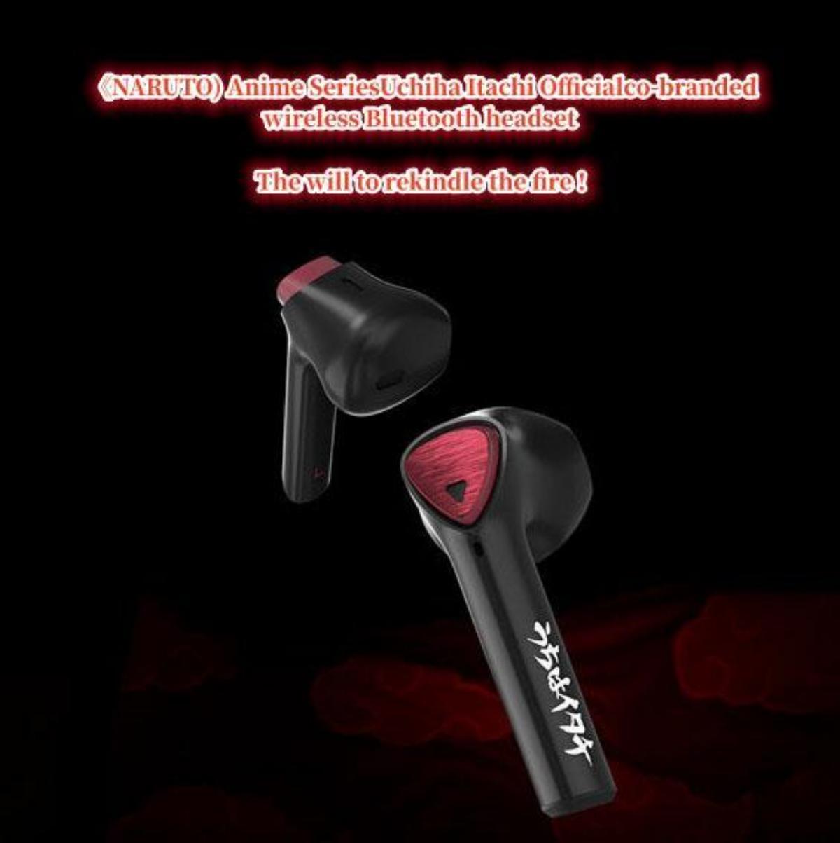 Uchiha Itachi wireless Bluetooth headset earbuds set earphones