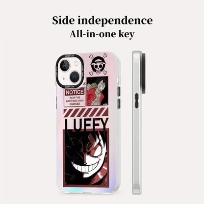 Luffy/Zoro/Shanks iPhone silicone crash-resistant phone case