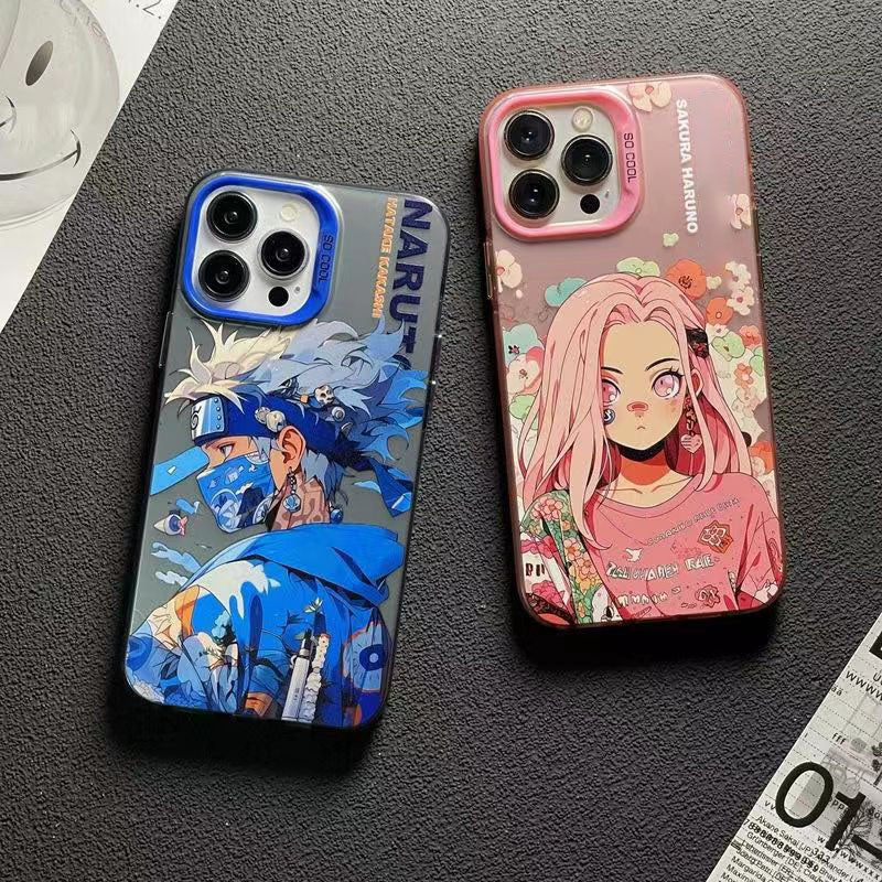 Popular mobile anime characters such , Kakashi, mobile phone more eye-catching.