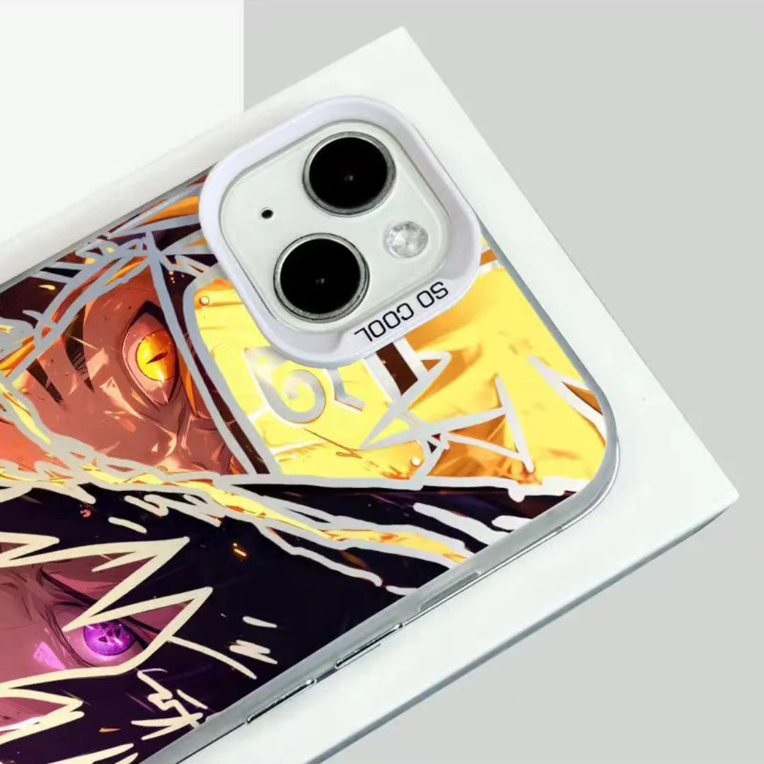 Uchiha Sasuke iPhone silicone crash-resistant phone case