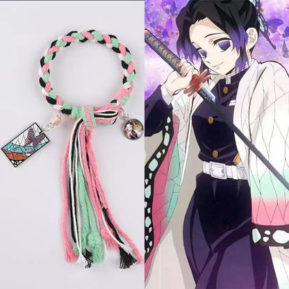 Tanjirou/Nezuko Fine Braided Bracelet Charming Accessories