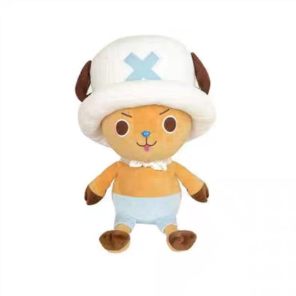 Luffy/Chopper/Ace/Sabo modelling lovely cartoon plush dolls toys