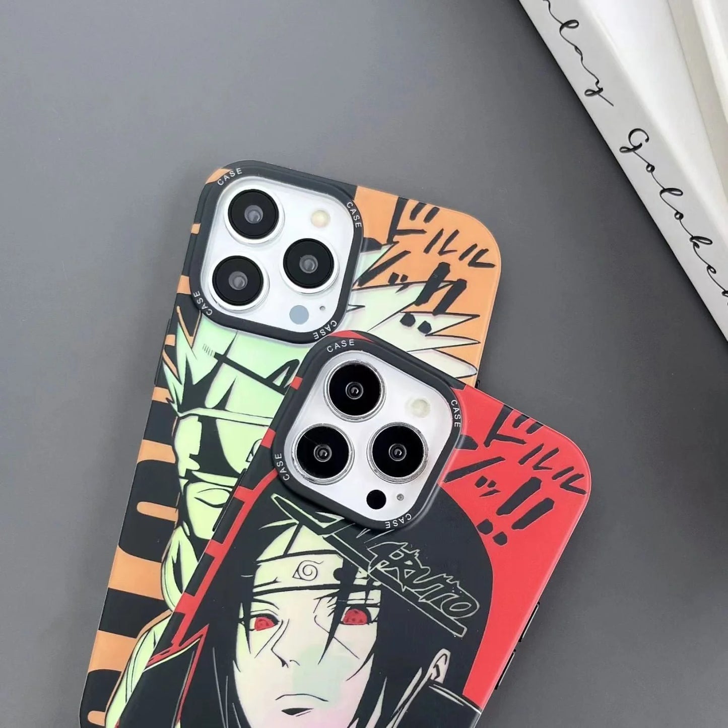 Itachi/Kakashi iPhone exquisite Trend Silicone Anti-collision phone case