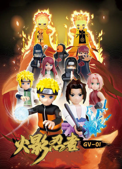 Sasuke/Itachi/Sakura Broco blind box Building blocks toys