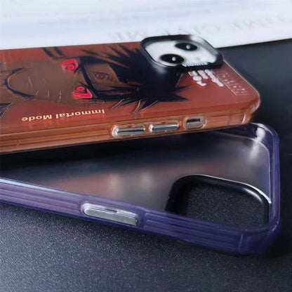 Sasuke/Uzumaki Apple exquisite Trend Silicone Anti-collision phone case