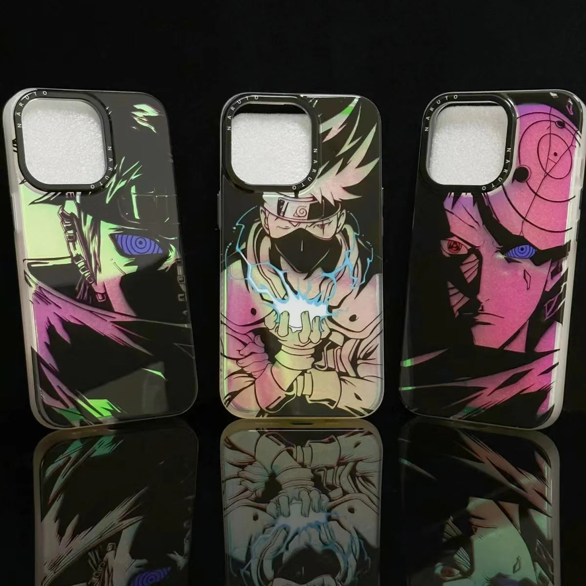 Pain/Kakashi/Obito iPhone exquisite Trend Silicone Anti-collision phone case