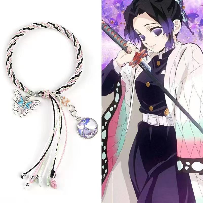 Tanjirou/Nezuko Fine Braided Bracelet Charming Accessories