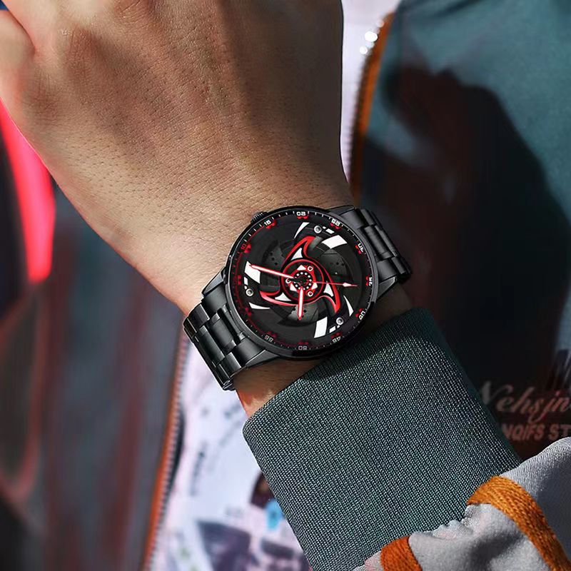 Sasuke/Madara/Itachi Sharingan rotating watch Handsome and cool watch