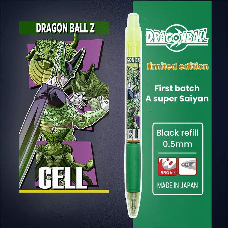 Goku/Vegeta Cool Push Ballpoint Pen- Feel the power of anime while writing