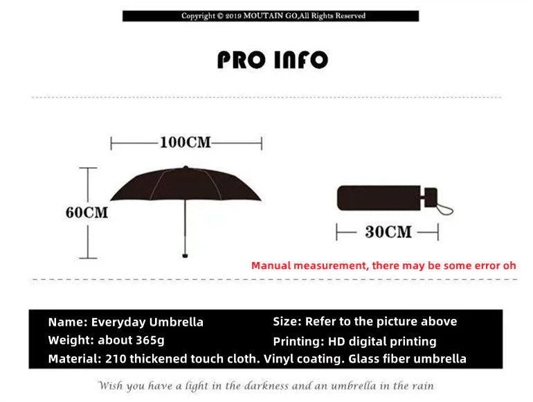 Sasuke/Itachi High appearance level small fresh sun umbrell