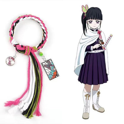 Tanjirou/Nezuko Fine Braided Bracelet Charming Accessories